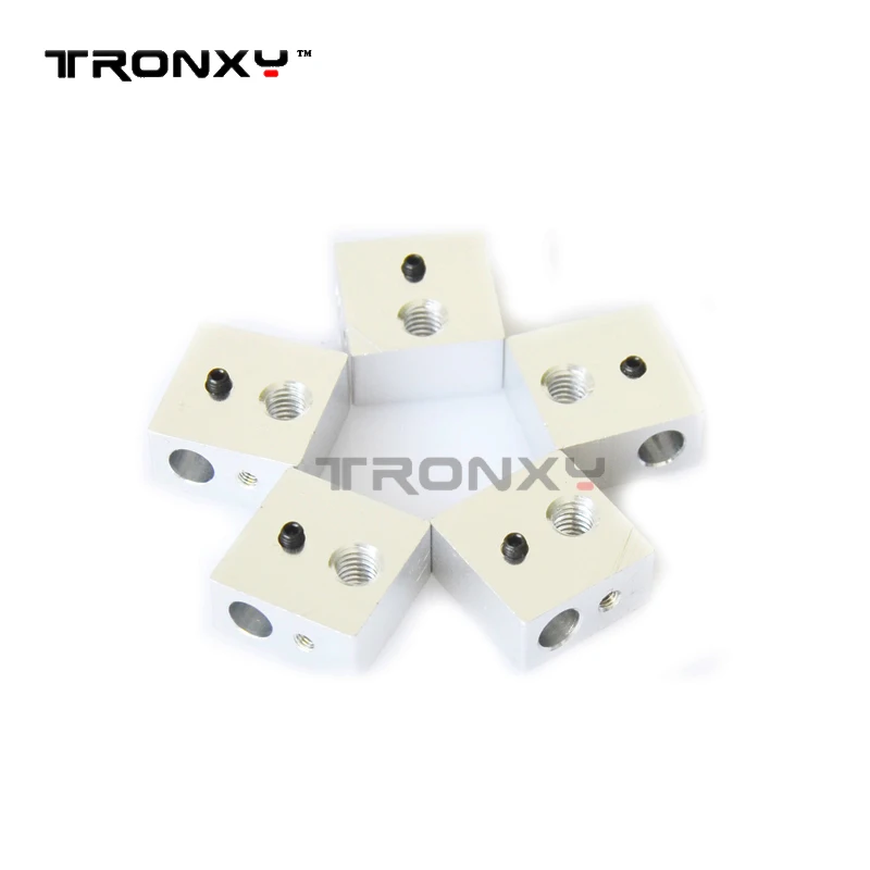 Детали для 3D-принтера Tronxy подогреваемый блок экструдер нагревательная трубка