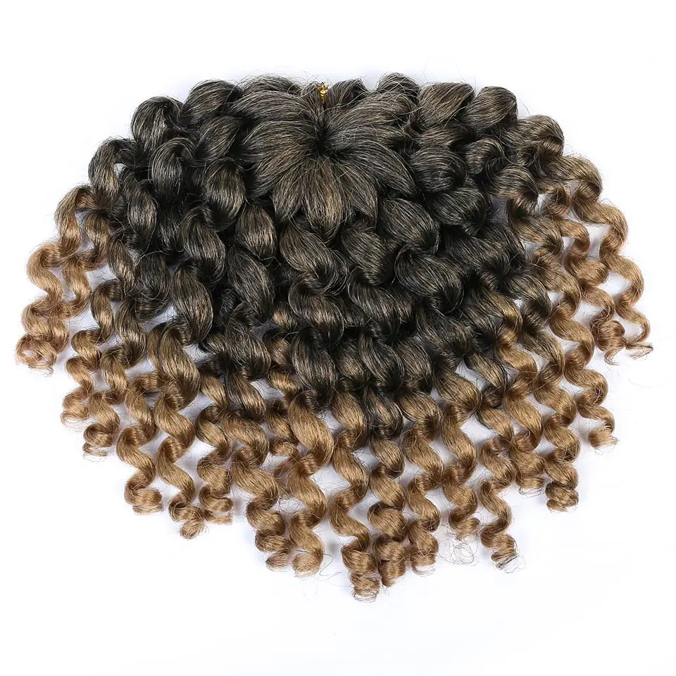 Синтетические жгуты для вплетания волос женщин jumpy Wand Curl Twist ямайский отскок