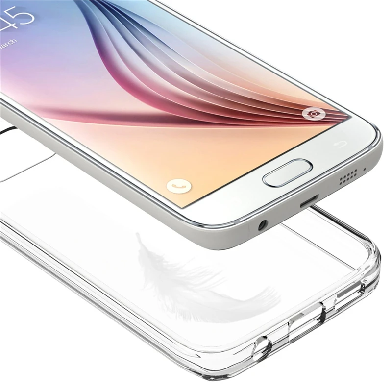 Snzvok 10pcs/lot 0.3mm Crystal Soft TPU Case For Samsung note 8 5 4 S8 S6 S7 edge A3 A5 A7 J2 J3 J5 J7 2017 clear back cover |