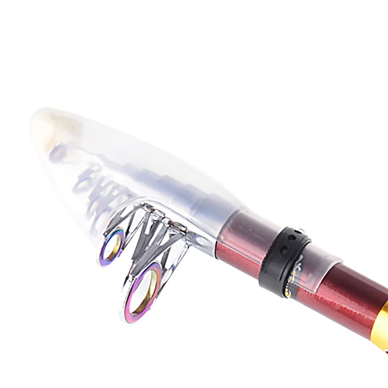 Телескопическое портативное углеродное спиннинговое удилище 1 4 м 130 г удочка для