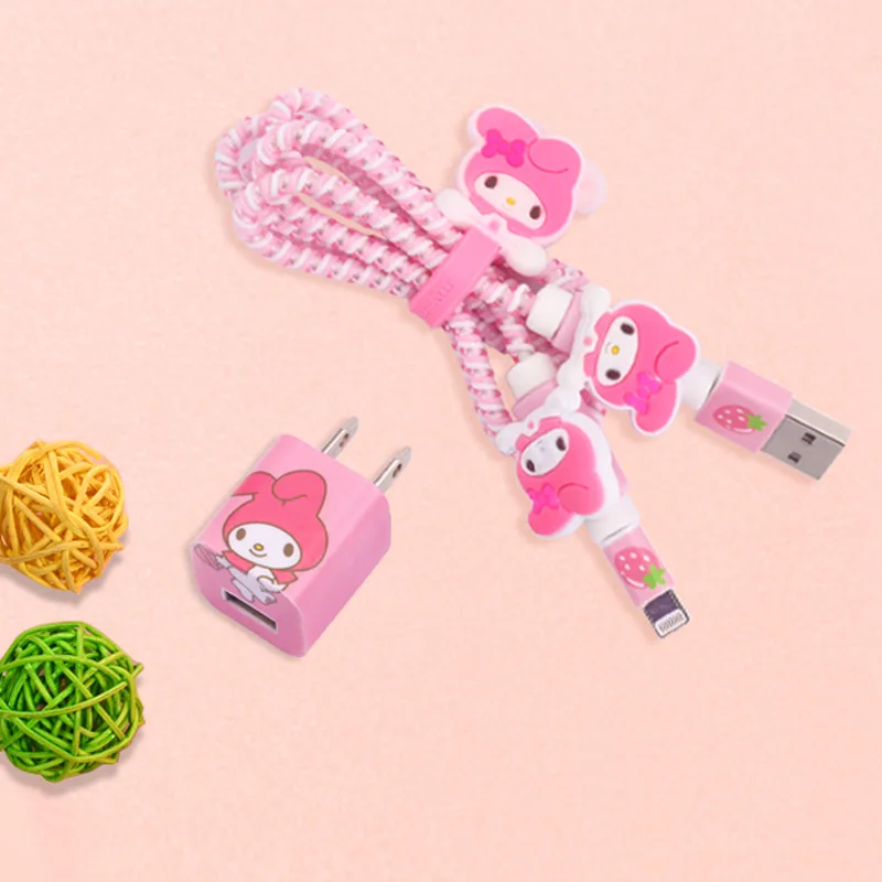 Обновленный комплект защиты для кабеля USB и наушников с наматывателем