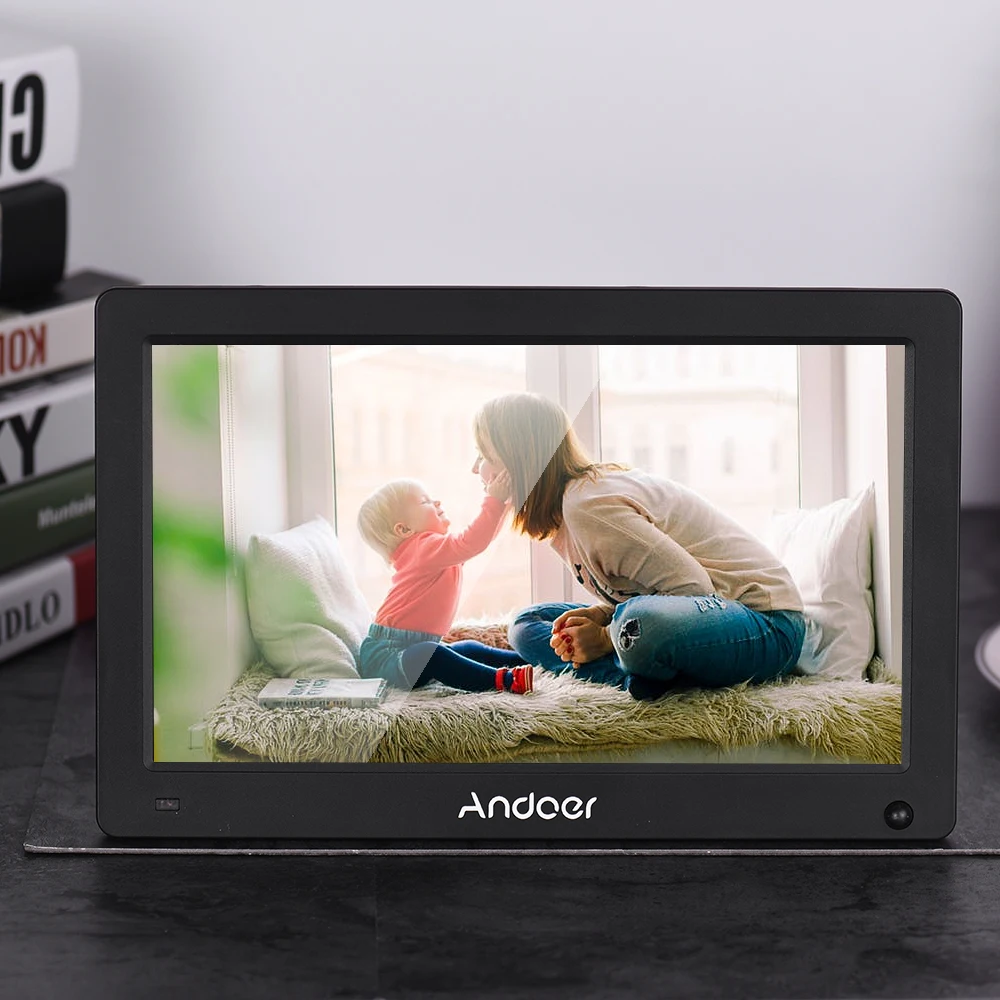 Andoer 11," Цифровая фоторамка ips полноэкранный электронный фотоальбом с высоким разрешением 1920*1280 поддержка 1080P HD видео