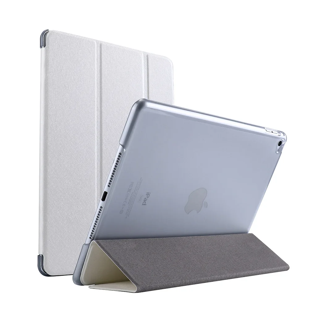 White Жесткий чехол для iPad2 3 4, чехол из искусственной кожи для планшета, смарт-чехол для Apple iPad2 iPad3 iPad4, чехол для задней панели - Цвет: White