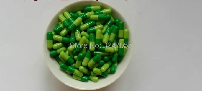 

1000pcs/lot Size 1# Gelatin Hollow Medicine Powder Refillable Capsule Bottle, Empty Health Capsule Shells, Medicine Pill Package