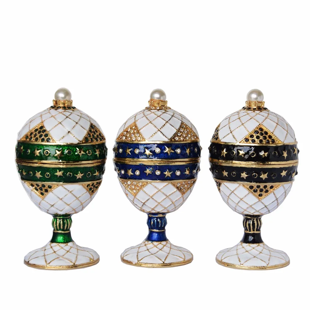 Украшения для яиц faberge подарочные коробки украшения дома новые Коллекционные