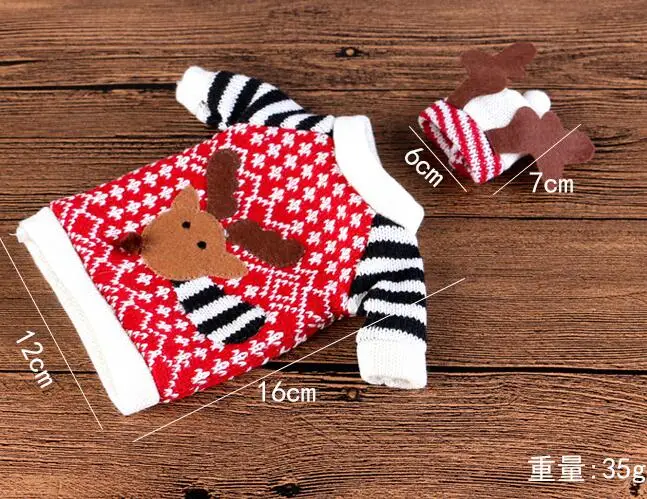 Новогодние товары продукты лося красные бутылки вина набор орнамент бутылку