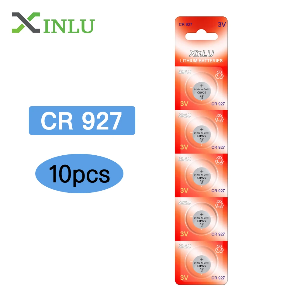 Литиевая батарея CR927 927 3 в 10 шт. Cr DL927 BR927 ECR927 5011LC Кнопочная батарейка для часов