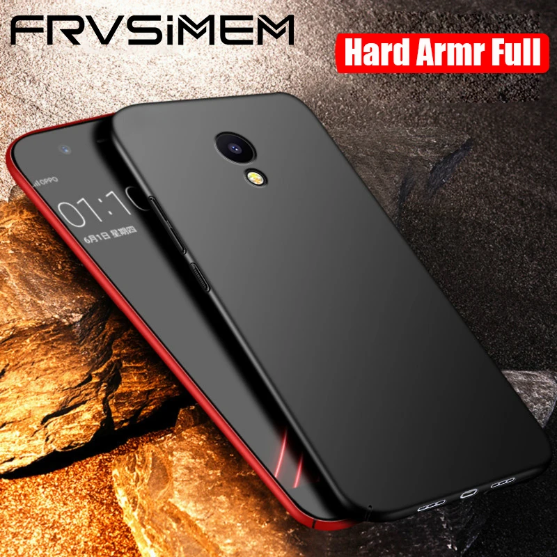 Frvsimem Cover For Meizu M3 M3s Mini M5 M6 Note M5s M5C Pro 6 plus 6s 7 Mx6 Case 360 Protection PC Matte Phone Cases Capa |