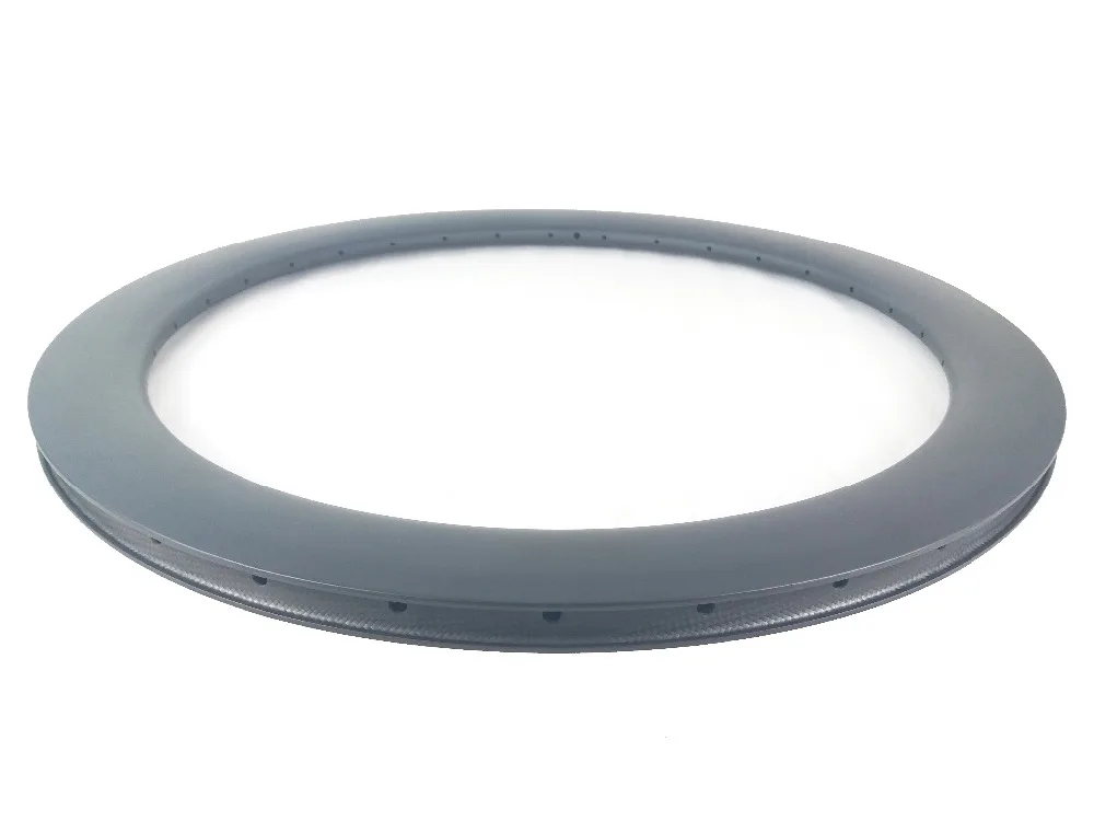 700c 60 мм клинчер дорожный диск карбоновый обод 60C 25 ширина U форма 3K UD матовая