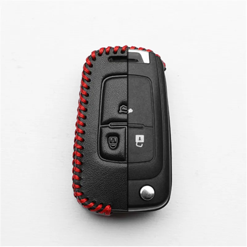 Кожаный чехол с откидной крышкой для Брелока Для Chevrolet Cruze Aveo Buick VAUXHALL OPEL Insignia Astra J