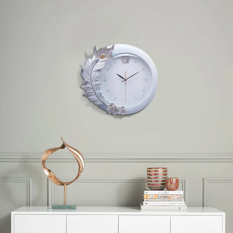 Декоративные часы из кованого железа в американском стиле настенные подвесные