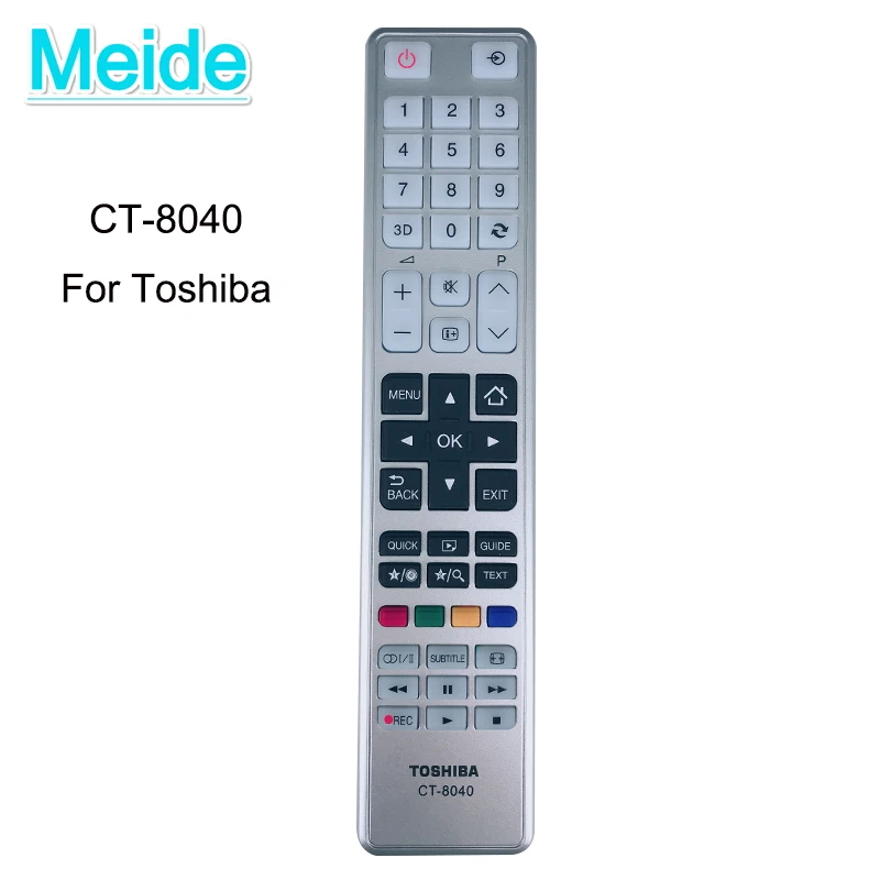 Новый пульт дистанционного Управление CT 8040 для ТВ Toshiba светодиодные ЖК дисплей 3D
