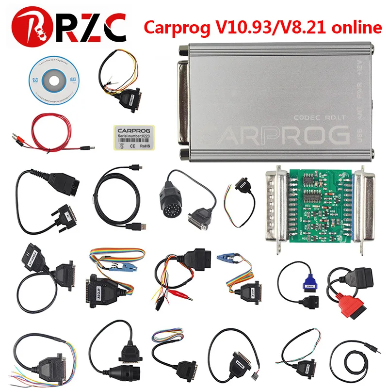 ECU программист Carprog V8.21 прошивка онлайн версия Высокое качество со всеми 21
