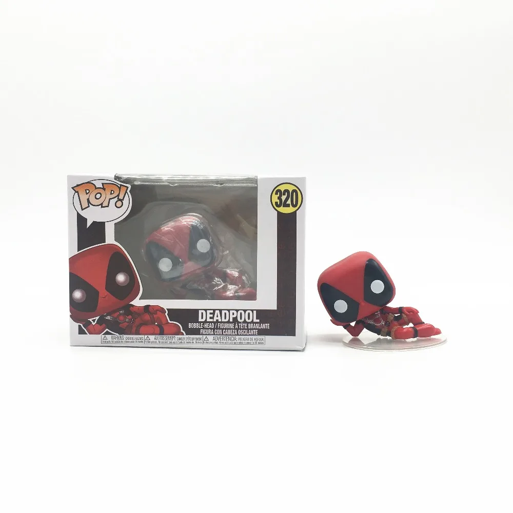 Funko POP Marvel Super Hero Дэдпул игрушки фигурка для друга детский подарок на день рождения