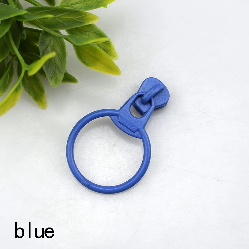 RoyalBlue slider 10 ярдов 3# Meetee открытый конец смолы молния односторонняя молния слайдер тянуть DIY портной одежды сумки Ручное шитье ремесла Инструменты Аксессуары - Цвет: RoyalBlue slider