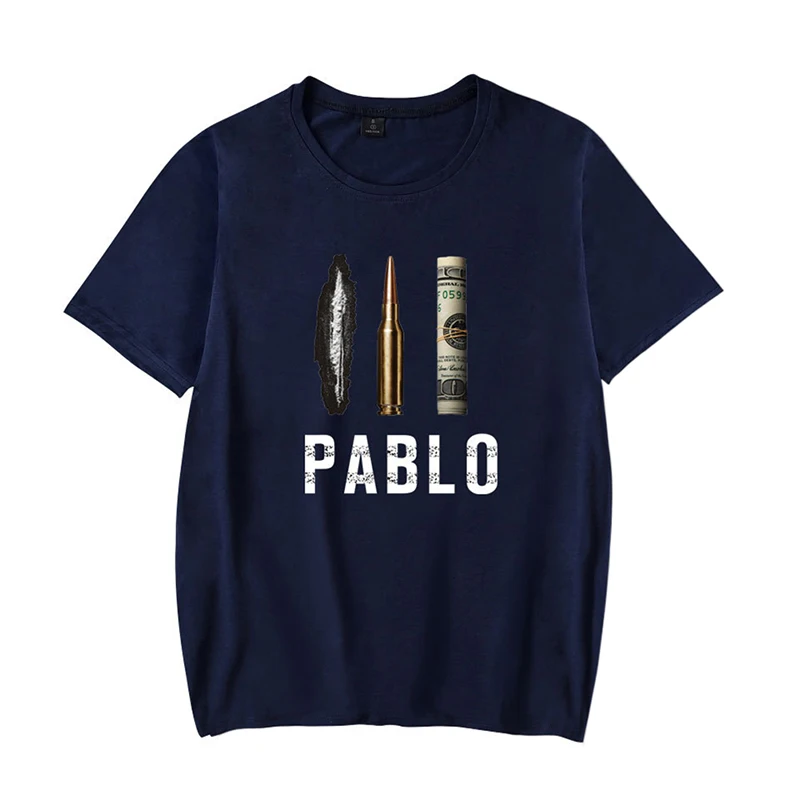 Летняя новая брендовая одежда футболка для женщин Narcos Pablo escobar хлопковая Футболка