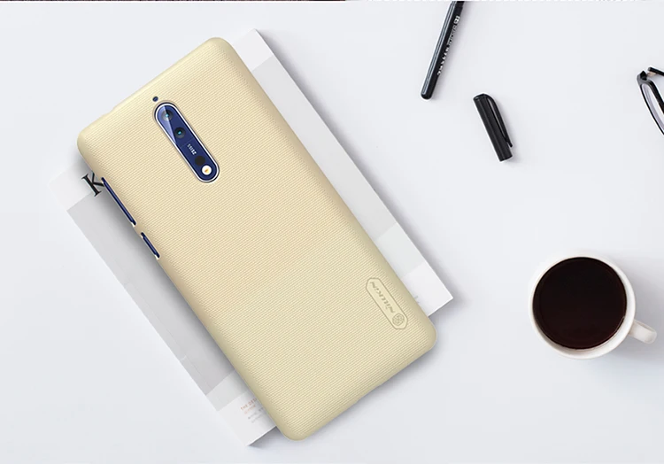 Чехол NILLKIN для Nokia 8 Sirocco Super Frosted Shield матовая жесткая задняя крышка для Nokia 8 чехол
