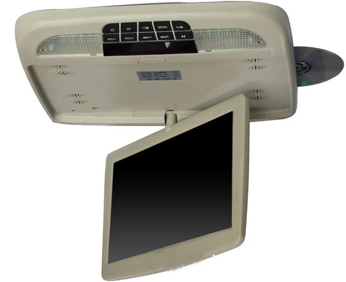 9 дюймовый автомобильный DVD плеер с откидным креплением на крыше игровой USB SD