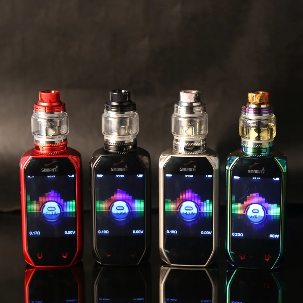 Smoant Naboo 225 Вт комплект сенсорная кнопка Макс 2 4 дюймов экран с мл/2 мл танк