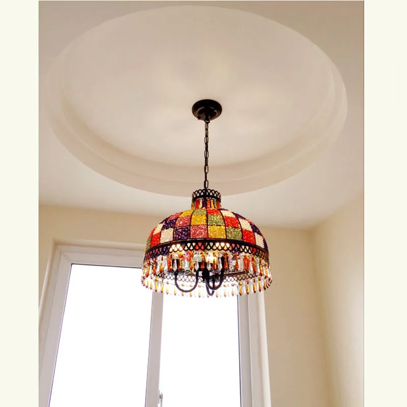 Кулон в средиземноморском стиле светильник s богемная Подвесная лампа комплекте