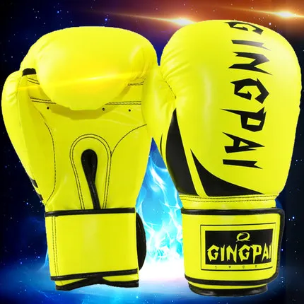 Перчатки для кикбоксинга ММА искусственная кожа guantes de boxeo Muay тайское карате