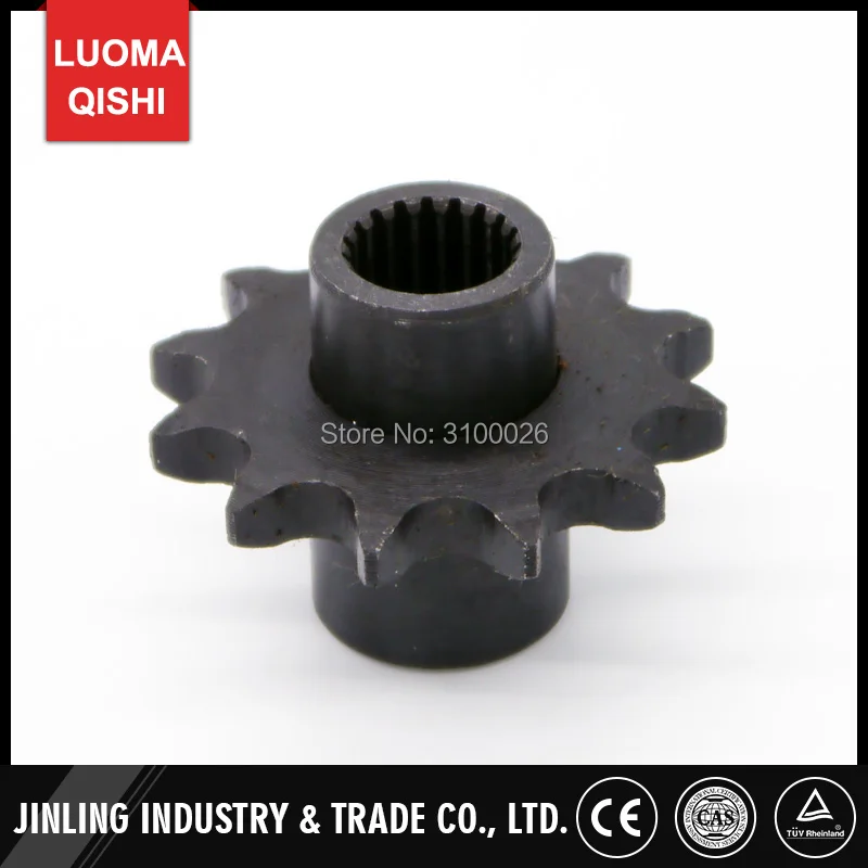 12T Sprocket Fit for GY6 CVT 150CC 200CC Engine 530# Chain Drive China ATV UTV Quad Bike Scooter Motorcycle Parts
