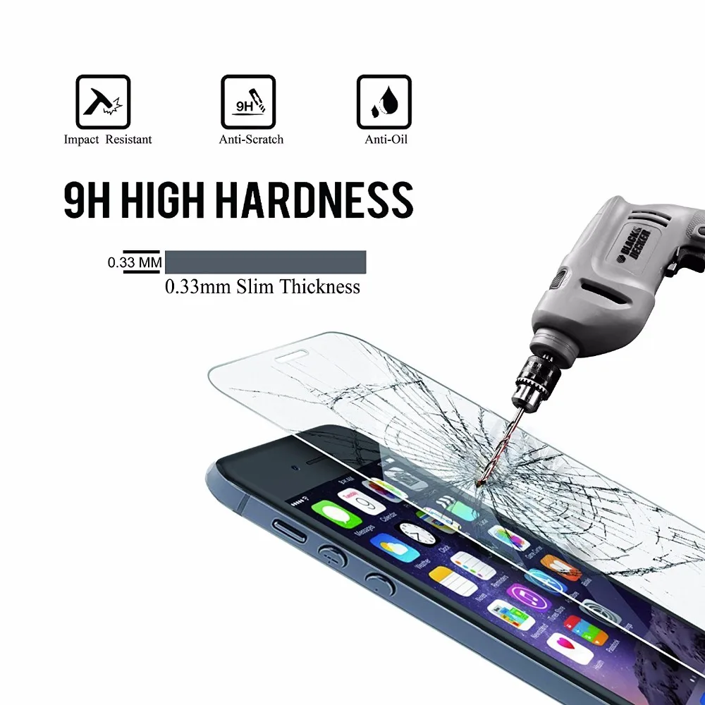 9H 2.5D защитное стекло на для apple айфон 5S 5 SE 5C закаленное стекло Экран протектор пленка для iPhone 5S 5SE 5C крышка защитная пленка