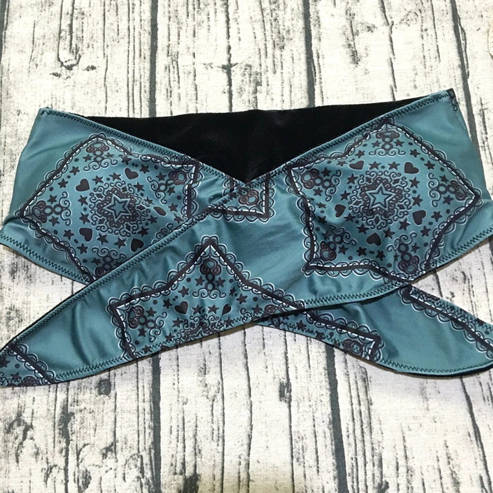 Sexy Bandeau Swimsuit Women Knots on the Chest Bikini Set for Girl Swimming Suit 2018 Print Bathing Separate New Swimwear |