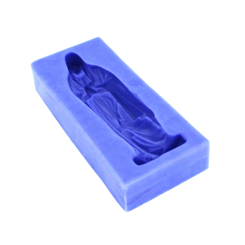 Николь силиконовая форма для шоколада Дева Мария мыла|soap moulds|chocolate moldsilicone chocolate mold