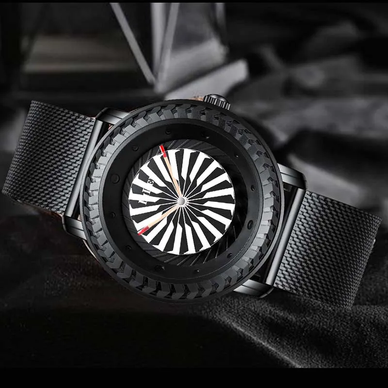

Quartz Watches BIDEN New Creative Stainless Steel Band Sport Military Wrist Watch Luxury Men Waterproof Clock relogio masculino