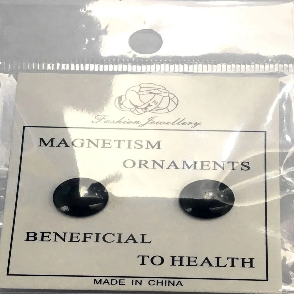 Healthy Stimulating Acupoints Stud Earring Bio Magnetic Therapy Weight Loss Earrings Magnet in Ear Slimming 2018new | Украшения и