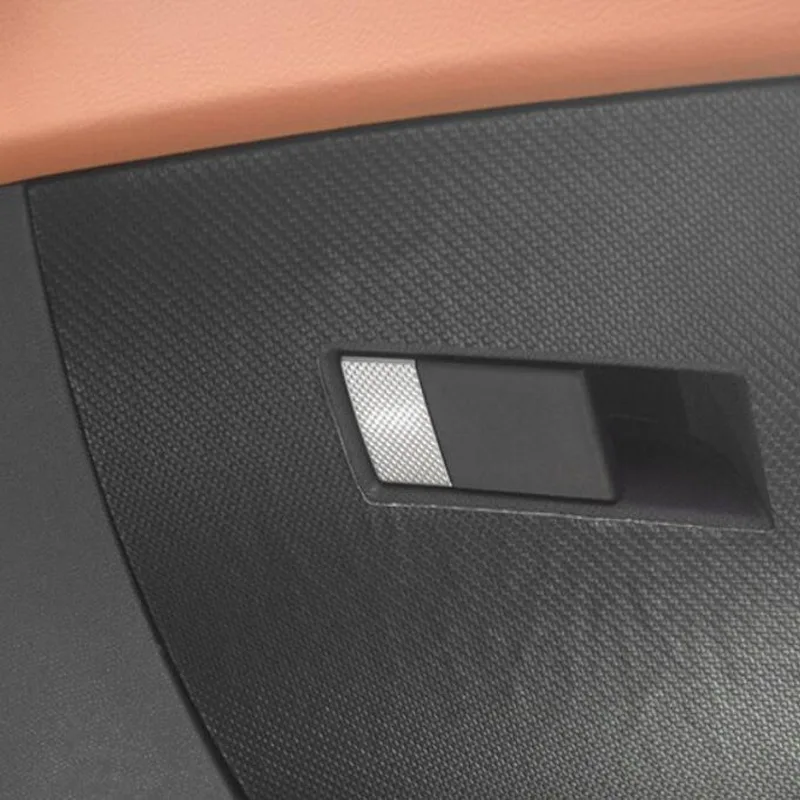 Tonlinker Interior Car Glove box Anti-dirty Cover sticker for CITROEN DEESSE DS7 2018-19 Styling 1 PCS Carbon Stickers | Автомобили и