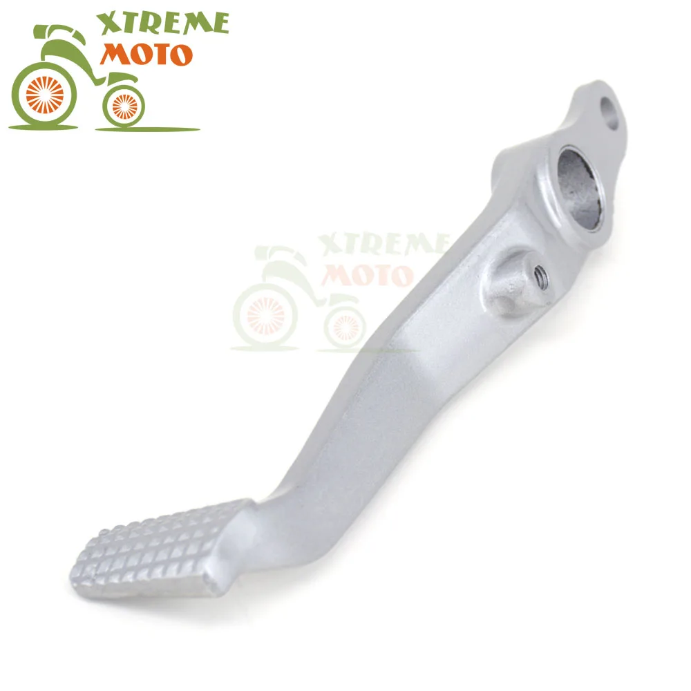 Мотоцикл Серебряный Алюминиевый задний тормозной рычаг педаль для KAWASAKI ZZR400 ZZR600