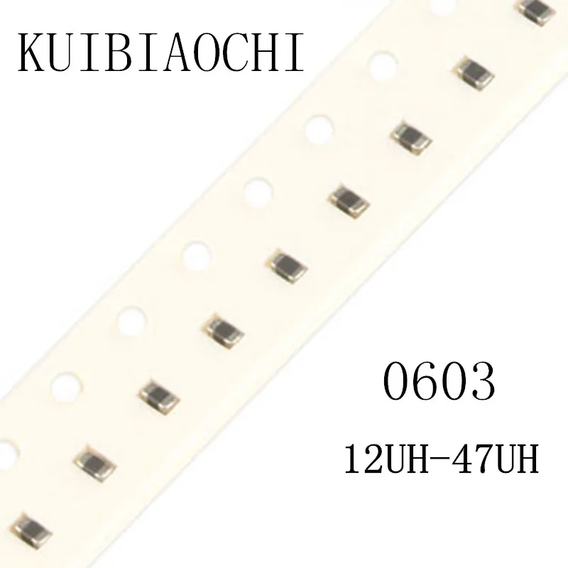 50 шт./лот 0603 SMD индуктор 12uH 15uH 18uH 22uH 27uH 33uH 39uH 47uH|Индукторы| |