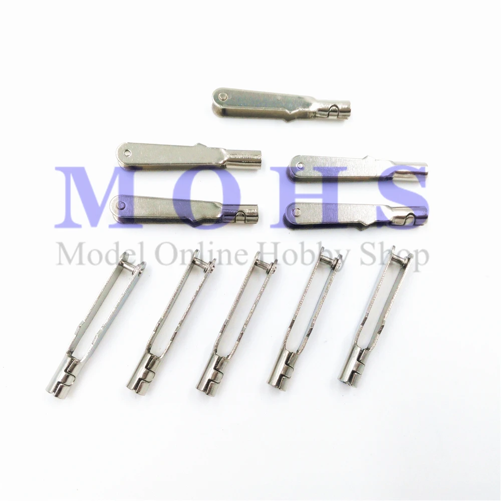10pcs/lot quick link metal clevis M2mm M3mm threaded M2xL25mm M3x30mm rc aircraft airplanes control | Игрушки и хобби
