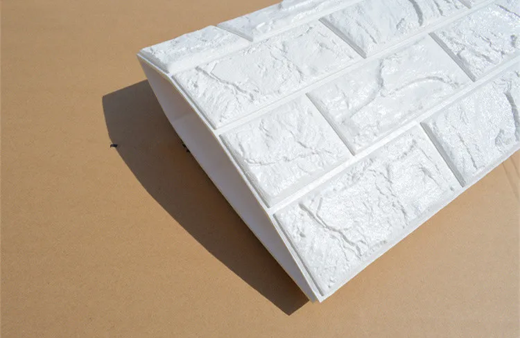 Настенный стикер высокое качество PE foam глубокая тисненая 3D кирпичная настенная