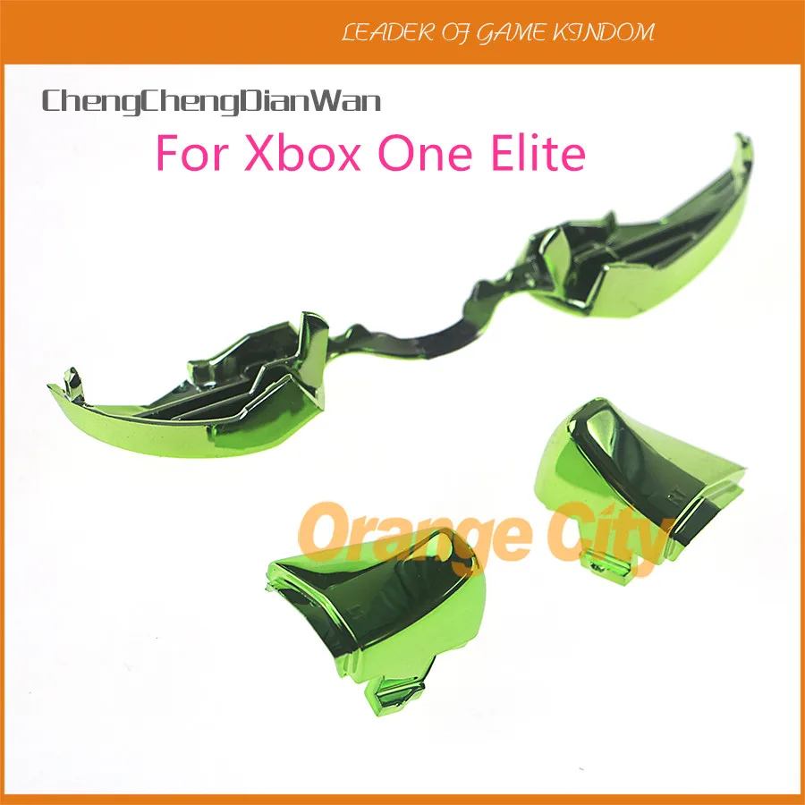 Хромированным покрытием RT LT кнопки LB и RB бамперные для Xbox One Elite Ограниченная