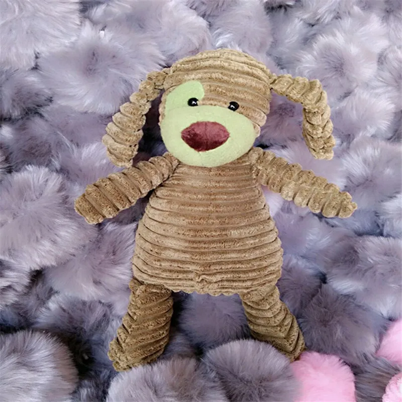 Новинка 2017 года милый кролик щенок вельветовые плюшевые Игрушечные лошадки