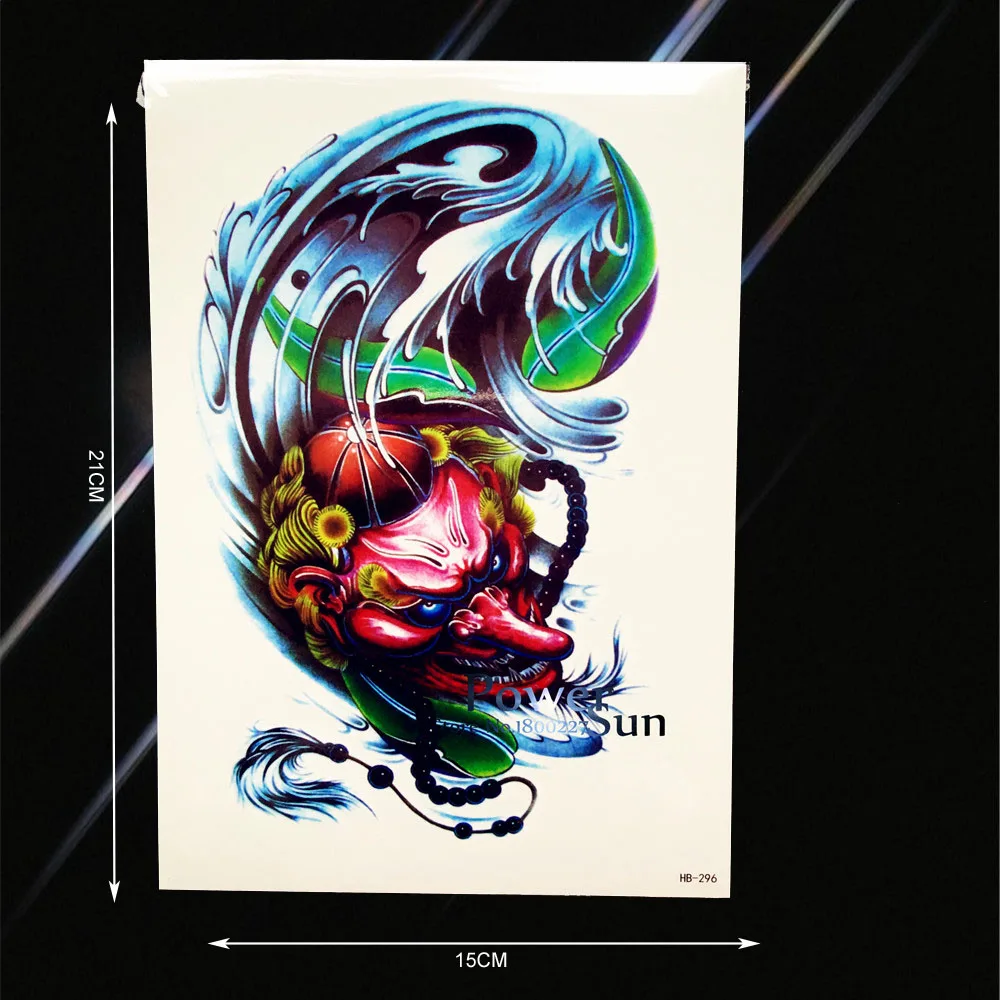 1 шт. большой флэш Средства ухода за кожей Книги по искусству татуировки зла Будда