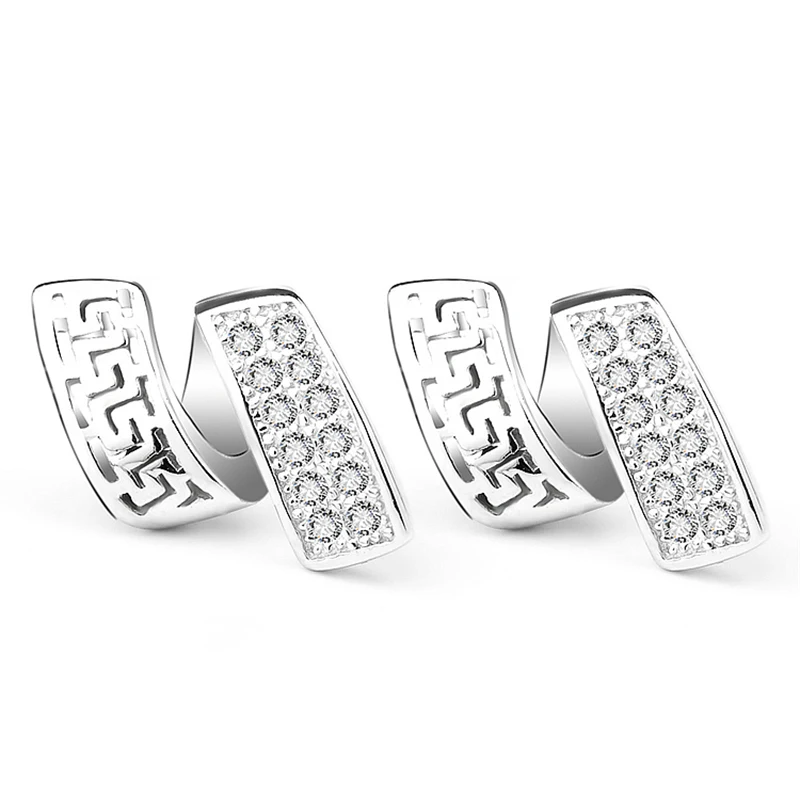 

Женские серьги из серебра 100% пробы GNE1058