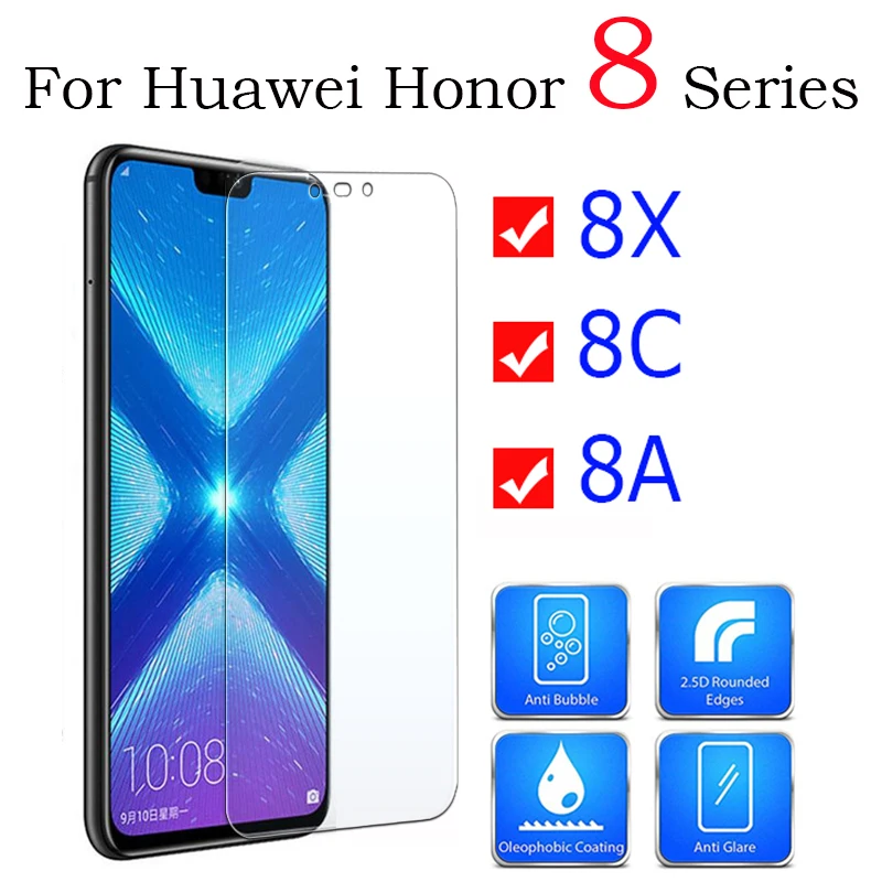Защитное стекло хомор 8X защита для экрана huawei вид honor 8c 8a закаленная стеклянная