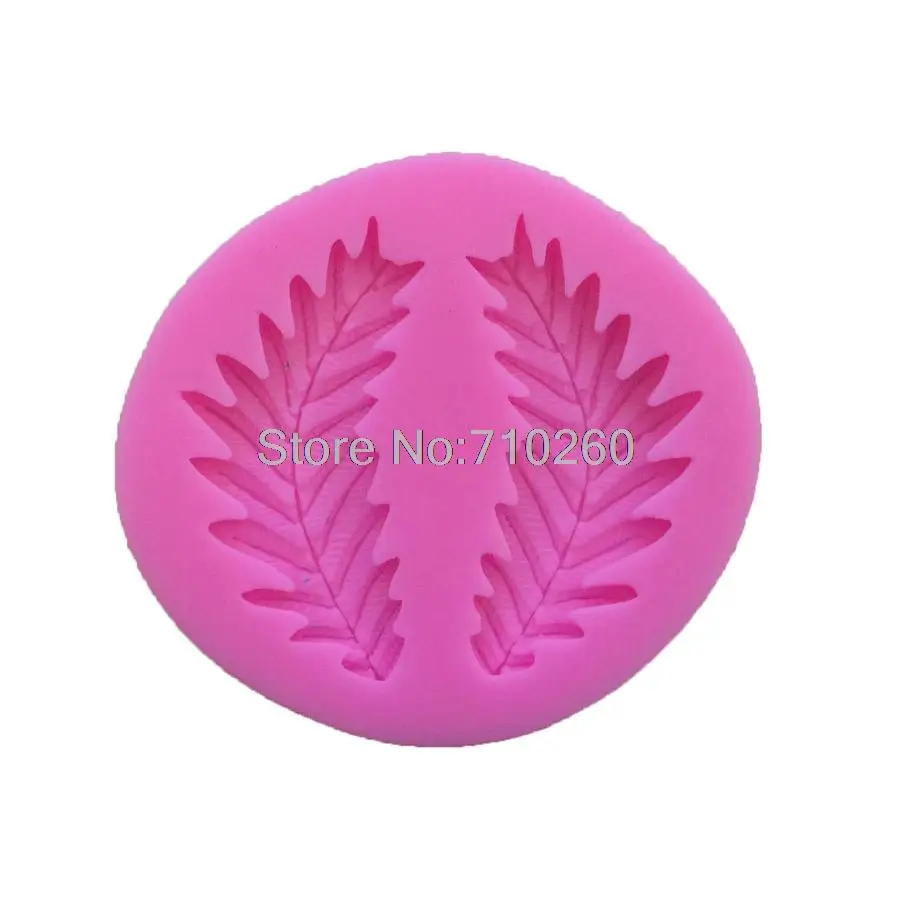 M127 двухлистная силиконовая форма для украшения торта помадка 3D Пищевая | Дом и