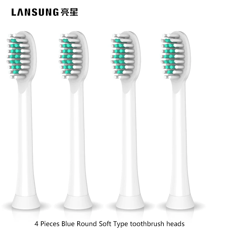 4 головки для зубной щетки LANSUNG I1|toothbrush heads|head toothbrushhead head |