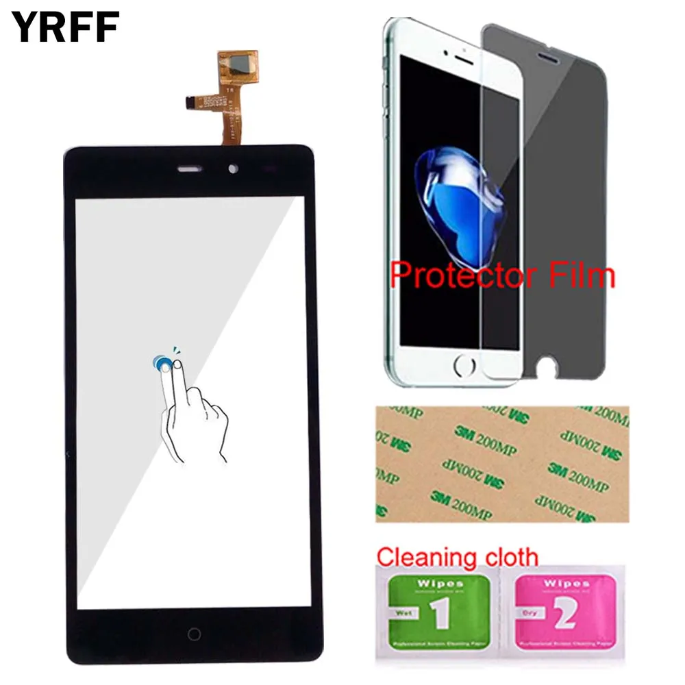 Touch Screen For BQ BQS-4526 BQS 4526 BQ-4526 Digitizer Panel Lens Sensor Front Glass Tools Protector Film | Мобильные телефоны и