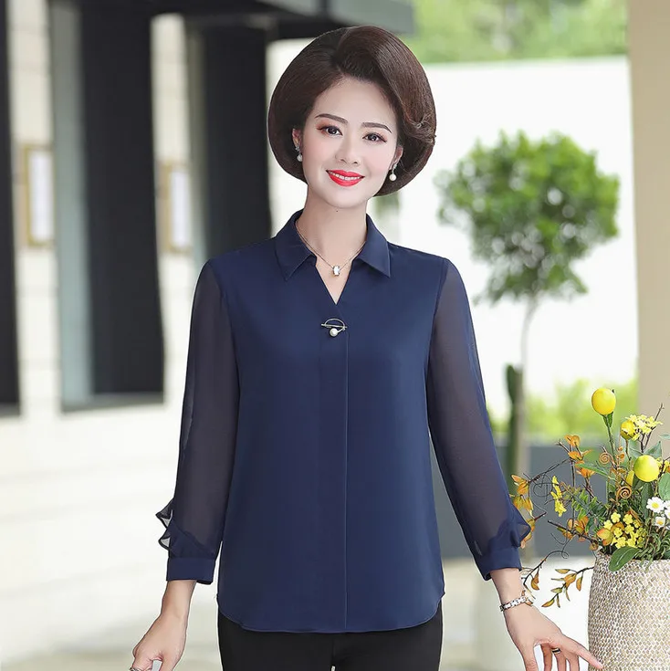 Рубашка для офисной работы OL женские шифоновые блузки весна 2021 новая мода