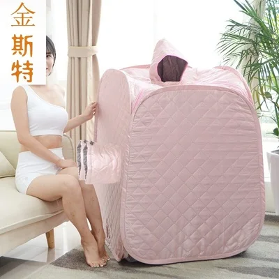style2WithSteamer 20 пот пароход бытовой паровая кабина для сауны парная комната один детоксикации фумигации машина для взрослых для всего тела полнолуние пот - Цвет: style2WithSteamer