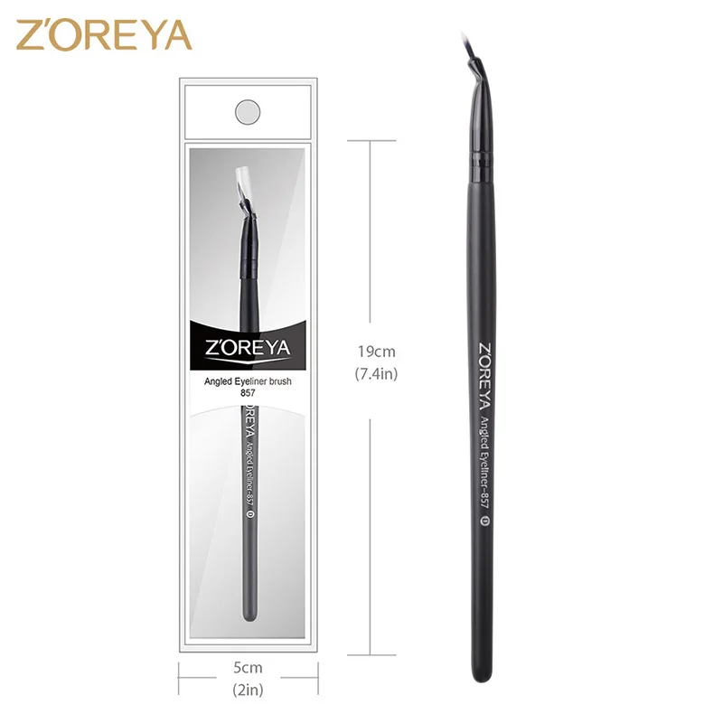 ZOREYA 3 Pcs/Lots Makeup Brushes Eyeshadow Angled Eyeliner Crease Concealer Brush Set Tools Pincel Maquiagem | Красота и здоровье