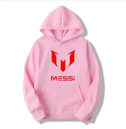 Новинка 2019 г. толстовки с капюшоном Lionel Messi мужские Смешные длинным рукавом и