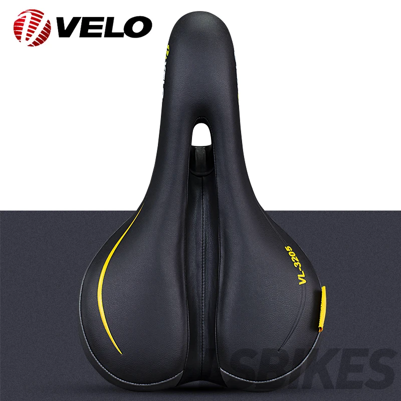 Velo 3205 велосипедное седло Pro Mtb широкое комфортное мягкое сиденье для велосипеда