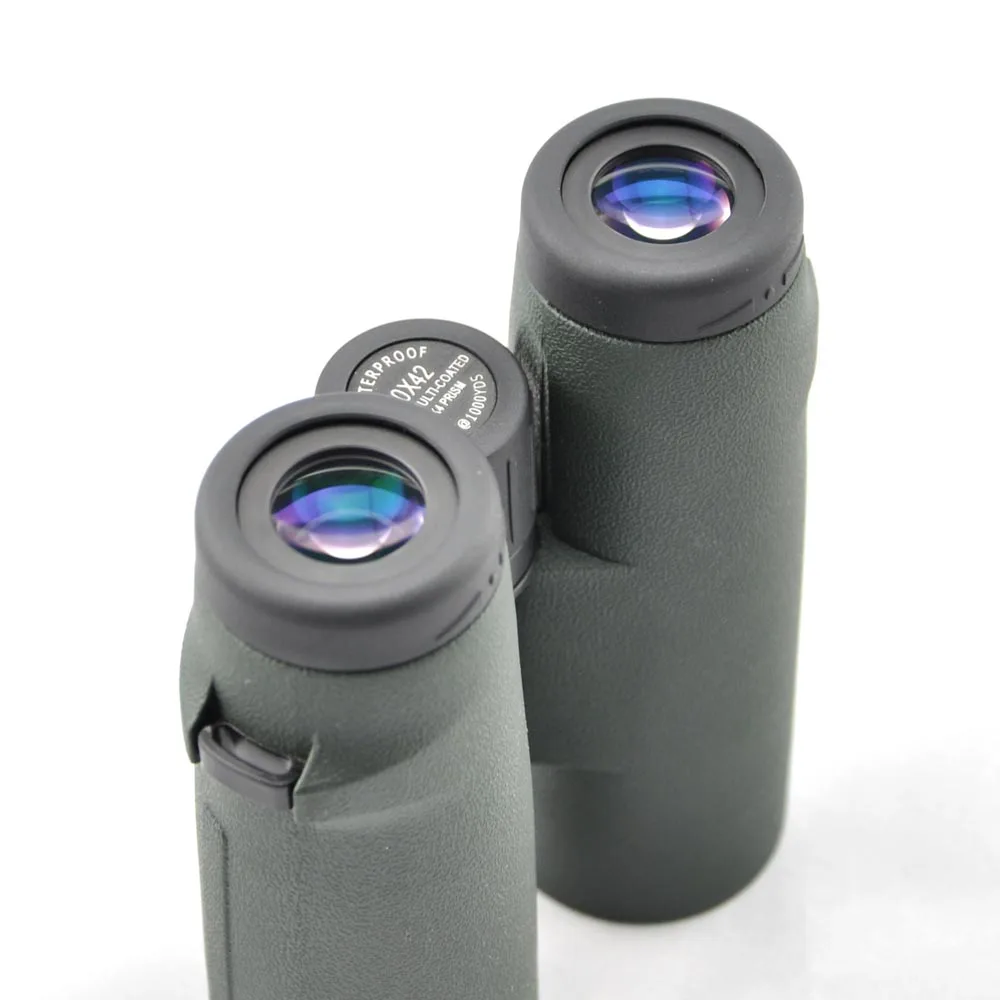 Visionking военные очки 10x42 Бинокль Профессиональный охотничий телескоп для